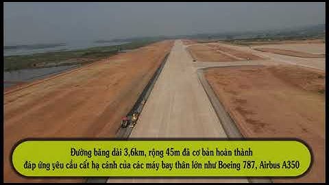 Cảng hàng không quốc tế Vân Đồn tập trung hoàn thành các hạng mục cuối cùng