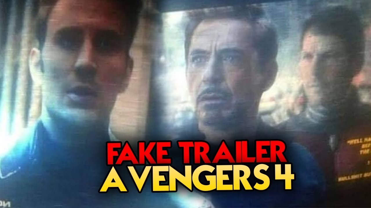 ¡FAKE! ESTE NO ES EL TRAILER DE AVENGERS 4