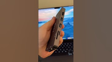 The Benfei USB C Hub with display port, HDMI, SD Card Slots, 100W Charging Port and USB A #BenfeiUSB