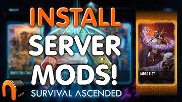 ARK MODS How To INSTALL MODS On ASA Dedicated Server!