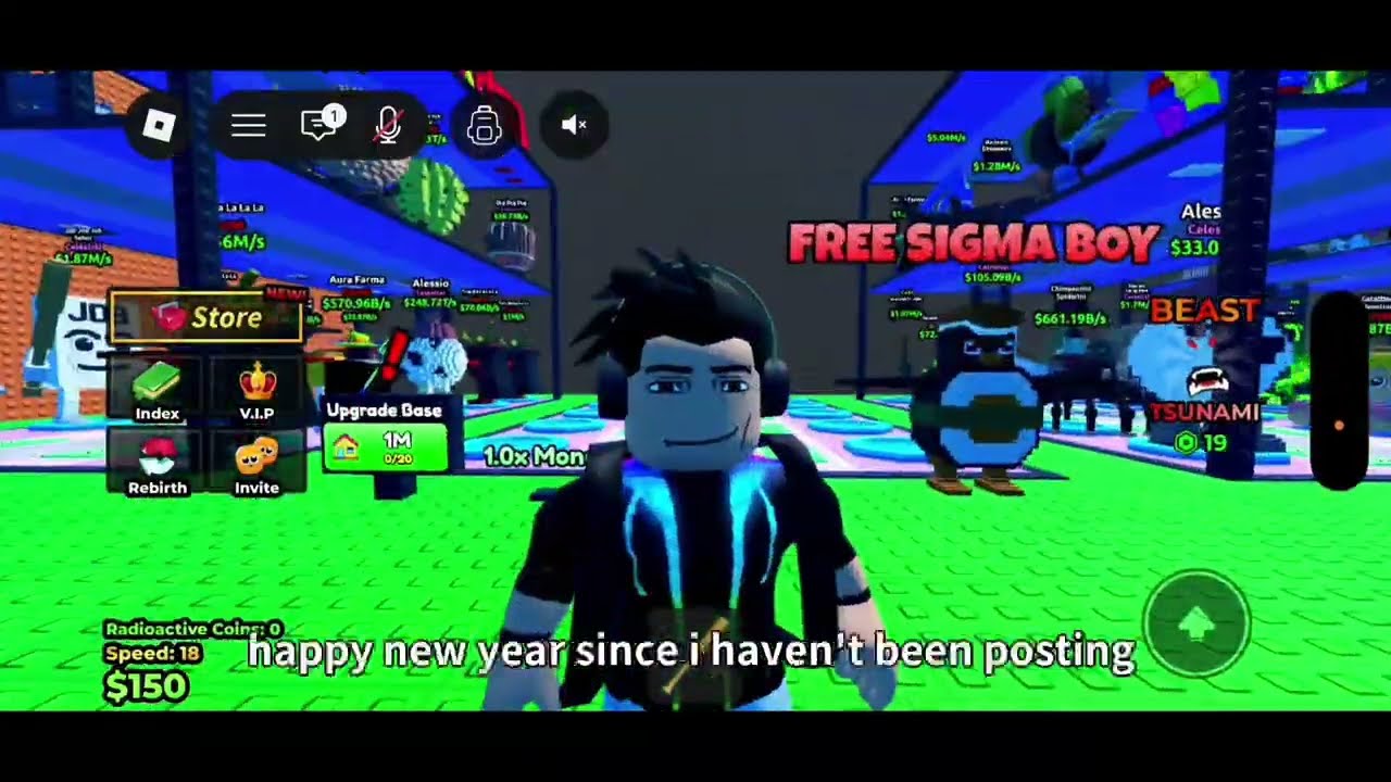 I Beat Roblox Escape Tsunami For Brainrots!