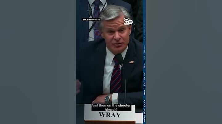 FBI Director Testifies