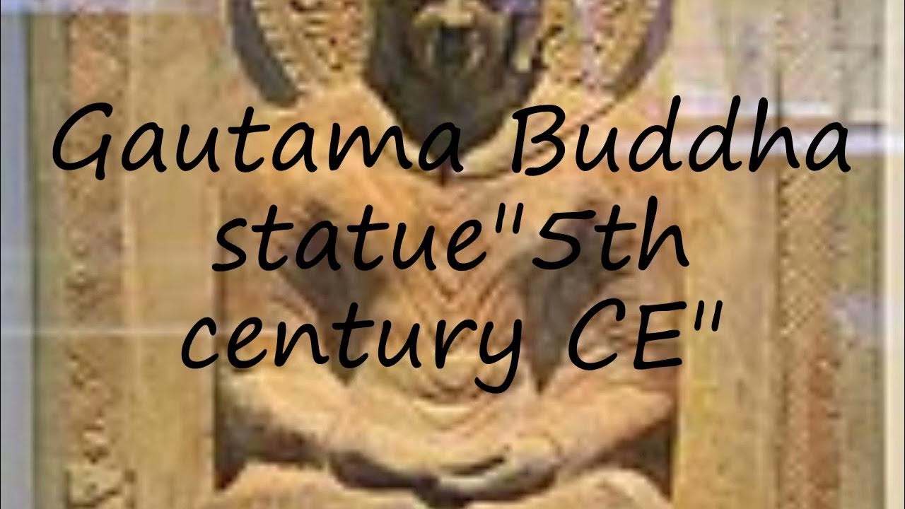 How to pronounce Gautama Buddha statue"5th century CE" in English