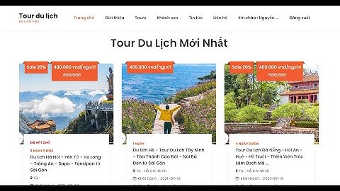Source code đồ án tốt nghiệp website bán tour du lịch sử dụng laravel framework 9