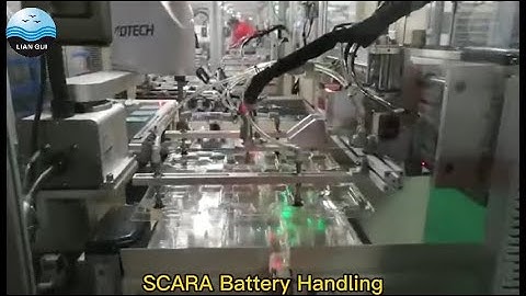 SCARA for Battery Handling or Pick and Place Automatic Production Line by Liangui