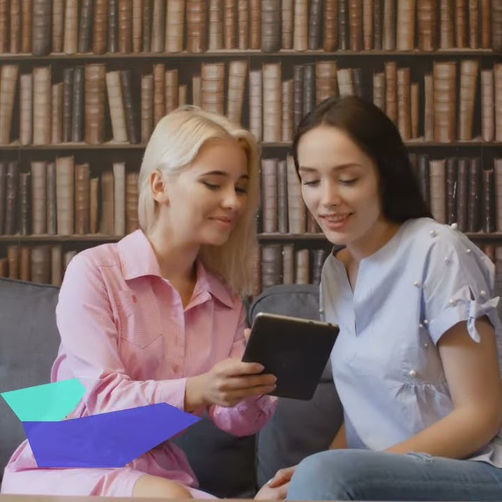 Virtual library Website Designing - YouTube