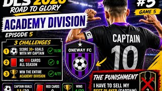 DLS 2026 Road to Glory #5 | Academy Division | One Mistake Changes Everything 😳🔥 #dls2026 