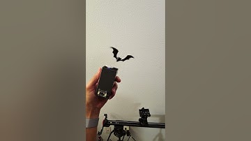 Motion activated flying bat learn.adafruit.com/motion-sensor-bat #adafruit #3dprinting