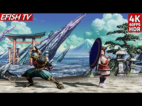 Ninja is back! Hattori Hanzo vs Hisame Shizumaru (Hardest AI) - Samurai Shodown