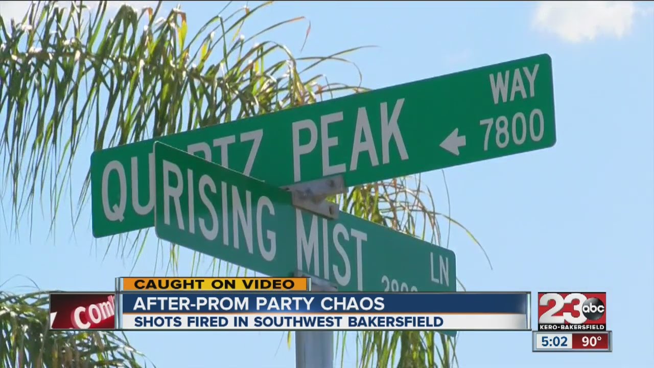 CAUGHT ON VIDEO: Gunfire at post-prom party