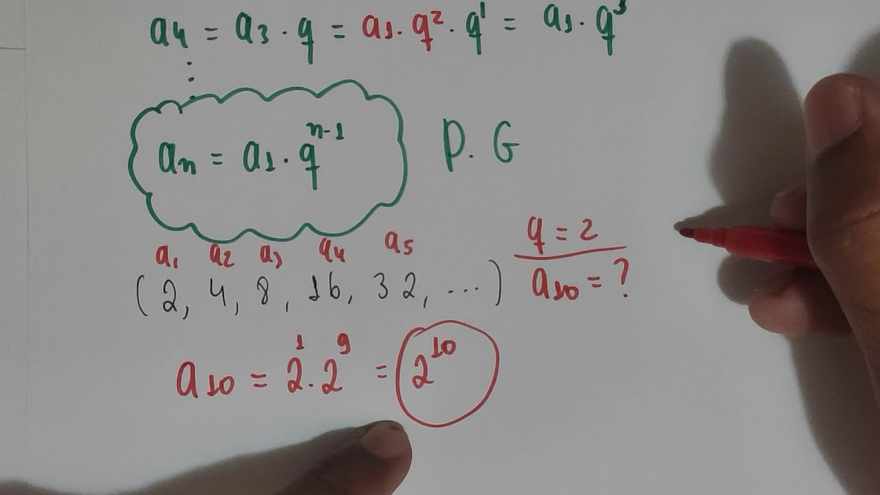 Progressão Geométrica P.G. - Aula 01 [Demonstração] - YouTube