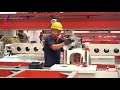 The Workshop of CNC Bridge Type Stone Cutting Machine
