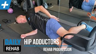 Hip Adductor (Groin) Exercise Strengthening Progression | Tim Keeley | Physio REHAB