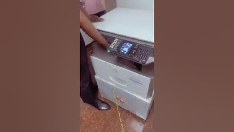 Delivery & Installation of Sharp AR 7024 Multifunctional Printer at Third Generation