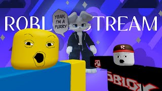 До чего я докатился?  Играем в Roblox со зрителями! ИгроСтрим #9