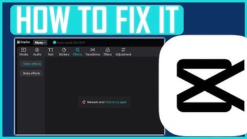 How to Fix CapCut Network Error on PC - Full Guide (2025)