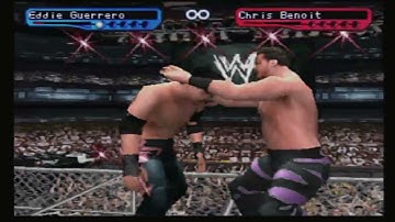 Hell In A Cell Match - WWF SmackDown! 2: Know Your Role Gameplay #7 (PS1)
