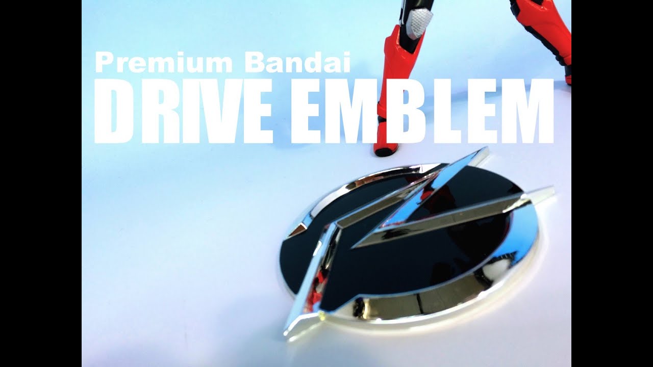 Premium Bandai Kamen Rider Drive Emblem Set - YouTube