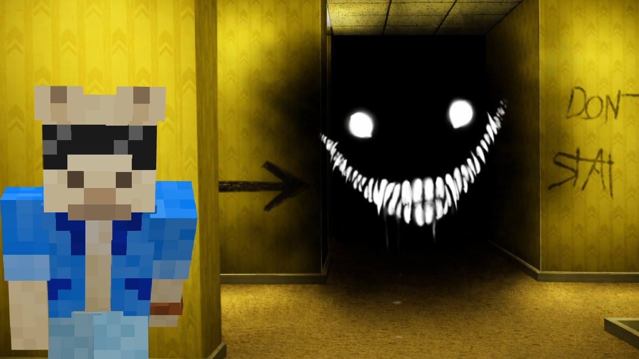 I trapped my friends in the Backrooms.