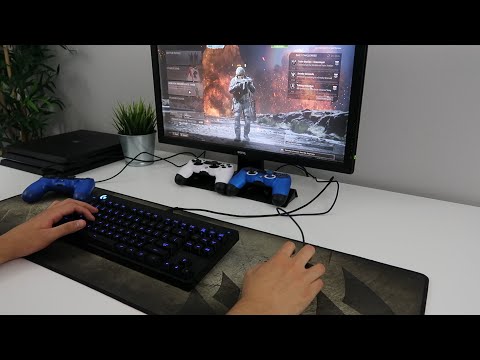 How To CONNECT KEYBOARD AND MOUSE TO PS4 (Warzone) (EASY METHOD)