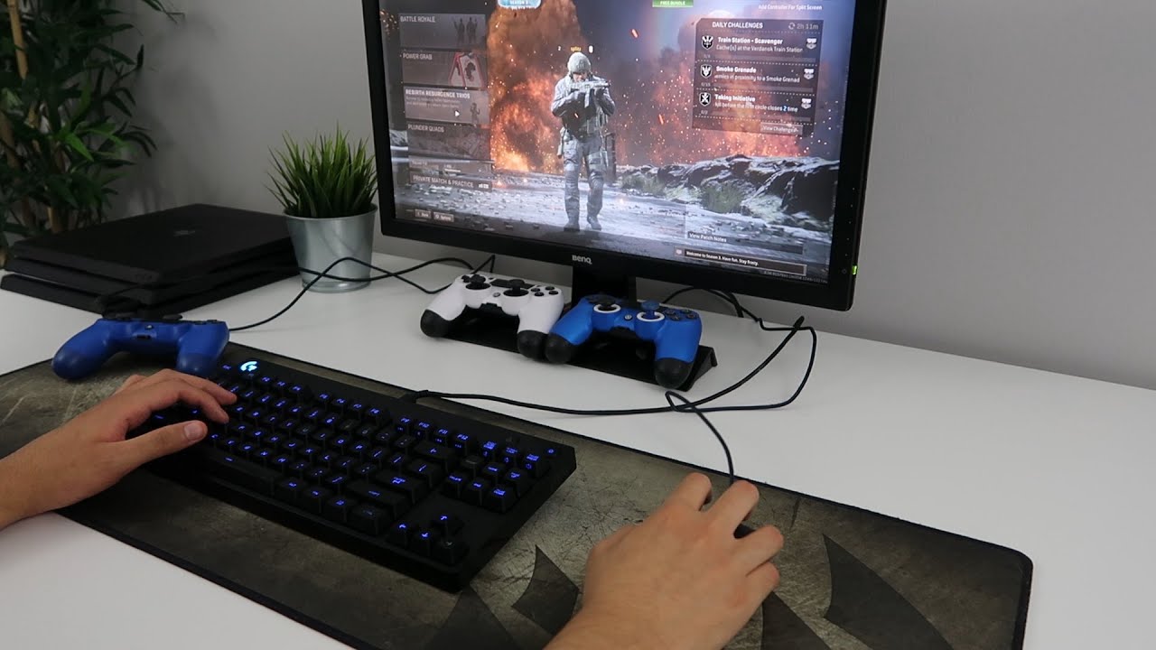 How to Use a Keyboard and Mouse on a PS4