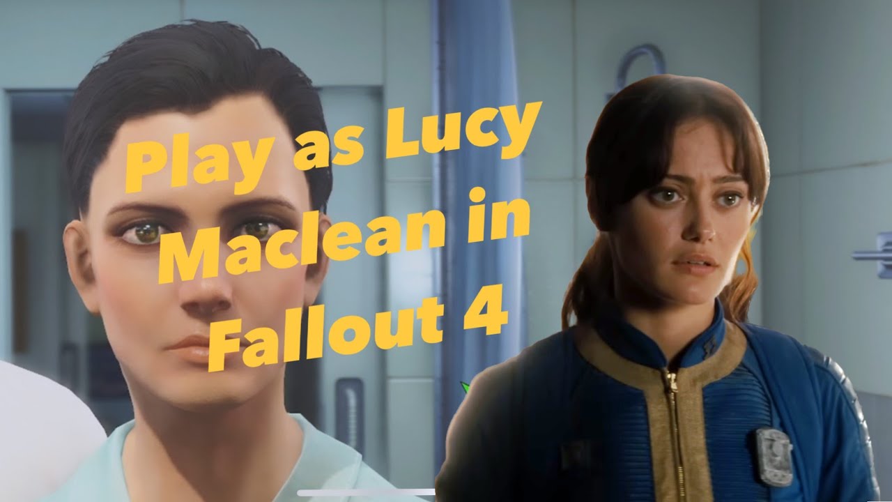Lucy Maclean from Fallout Prime series Fallout 4 tutorial.