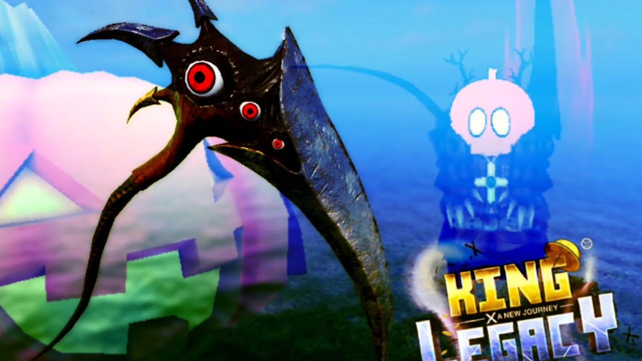 ROBLOX King Legacy Sea King Battle & Ice Fruit Showcase Hie Hie No