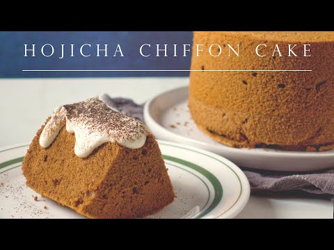  Hojicha Chiffon Cake