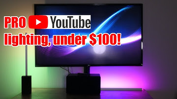 Amazing wireless key light with adjustable color temperature and intensity for less than $50!