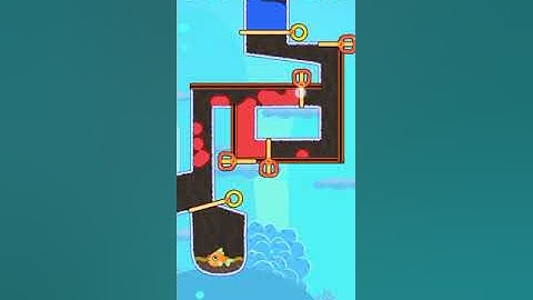 save the fish Level 556 - mobile game/fishdom #shorts