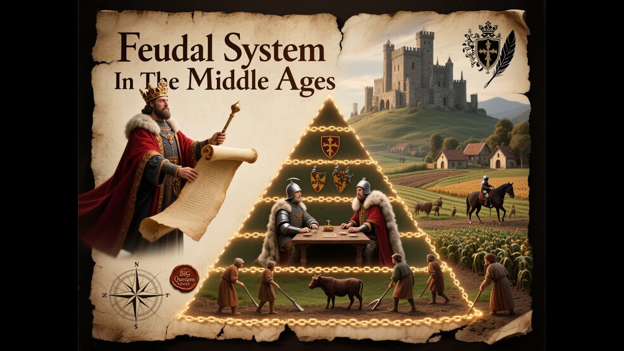 FEUDAL SYSTEM IN THE MIDDLE AGES | Medieval Feudalism Explained | How Feudalism Worked