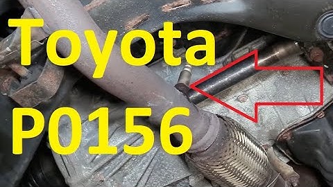 Causes and Fixes Toyota P0156 Code: O2 Sensor Circuit Malfunction (Bank 2 Sensor 2)