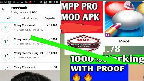 MPL PRO POOL LATEST UNLIMITED 2 TRICKS | NO BAN EVERY TIME WIN | WITH PROOF MOD TRICKMPL MOD 1.0.78