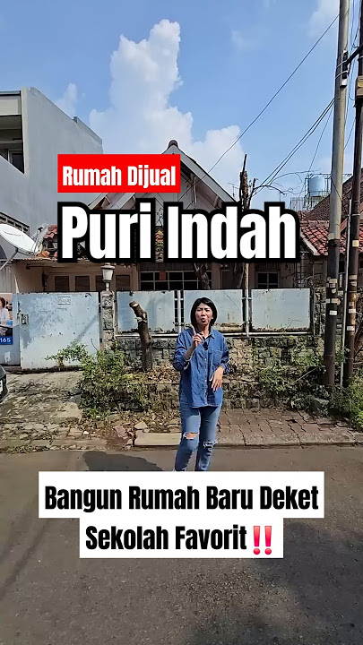 Rumah Dijual Puri Indah 2025 - Hitung Tanah - Agen Properti Jakarta Barat