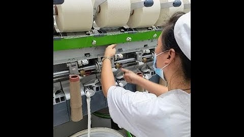 Piecing in JWF1618, Rotor spinning machine