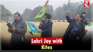 Lohri Celebrations Light Up Chandigarh As People Fly Kites And Mark Harvest Festival