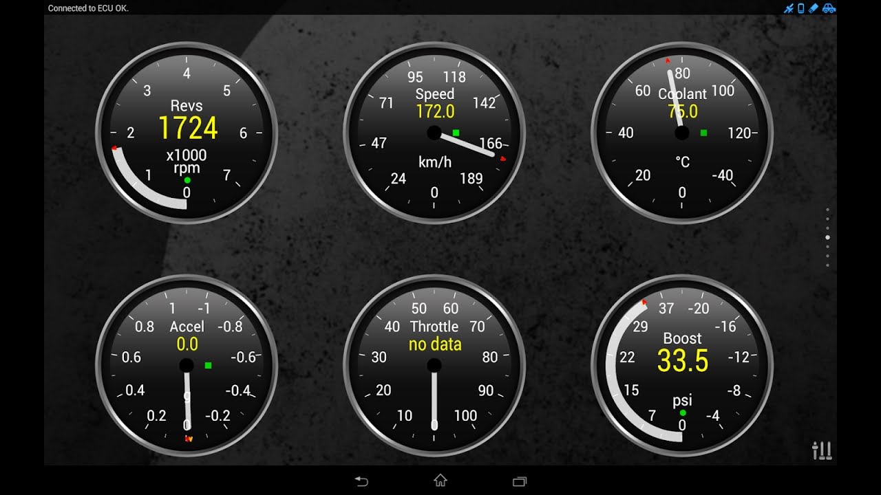 how to run digital gauges on a tablet or phone with your ls1 swap