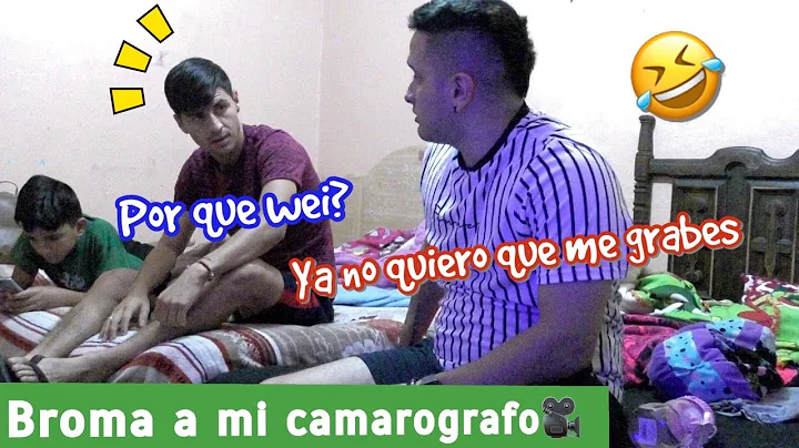 YA NO QUIERO GRABAR CONTIGO!! (BROMA)