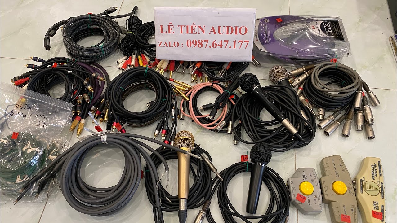 Ngày 07/03 : Micro, Av, Canon, dây Loa ..Lh 0987,647,177 #music #amplybainhat #allaudio #radio 