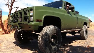 DrivewayBuilt CumminsSwapped Squarebody, Dave Gambino's 12V M1008 CUCV – Walk Around