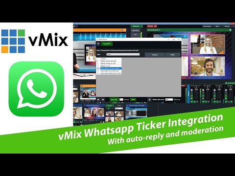  New Update Whatsapp vMix Integration 2022