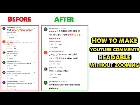 How to Increase YouTube Comment Font Size on PC