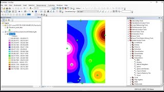 Interpolation by IDW (Inverse Distance Weighting) in ArcGIS