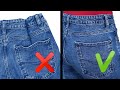 How to discreetly downsize jeans to fit you perfectly easily