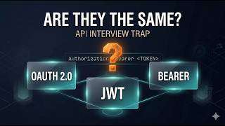 OAuth vs JWT vs Bearer Token Explained | API Testing Interview Questions