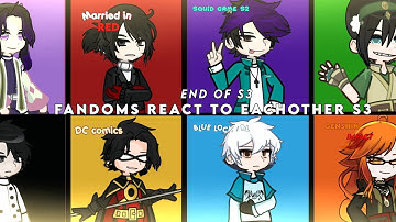 FANDOMS REACT TO EACH OTHER (FULL) || SATORUIZ ||