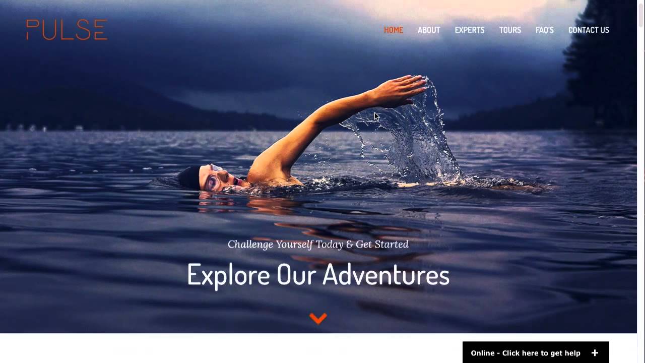 Pulse WordPress Theme - Navigation Options - YouTube