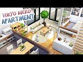 TOKYO MICRO APARTMENT 🌿 | The Sims 4: Apartment Renovation Speed Build