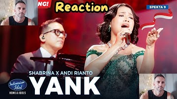 SHABRINA X ANDI RIANTO - YANK (WALI) - SPEKTAKULER SHOW 9 - Indonesian Idol 2025 - REACTION