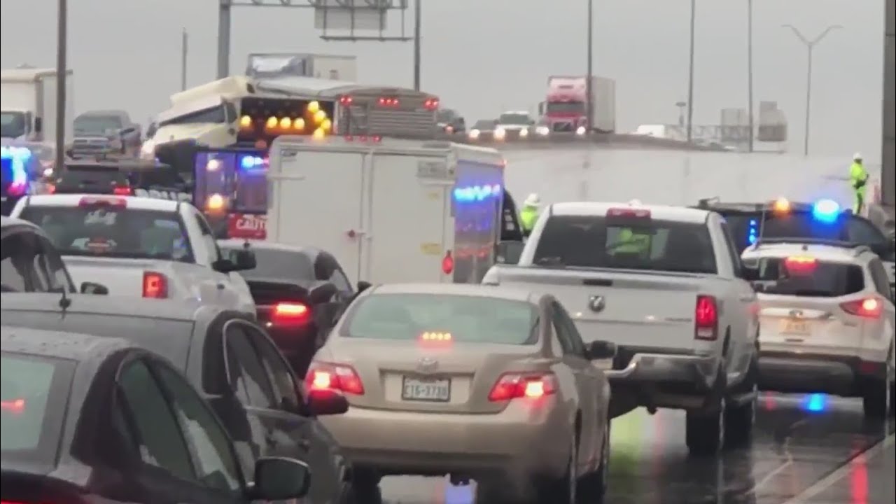 Wintry weather creates dangerous road conditions in Williamson County ...